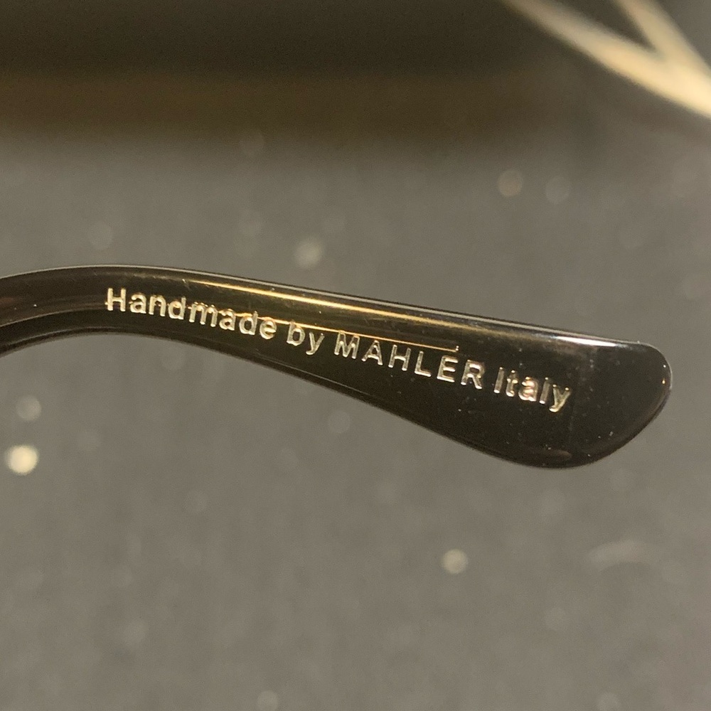 Italian Sunglasses made in Italy 🇮🇹 Black Tortoiseshell Sunglasses - Picture 4 of 7